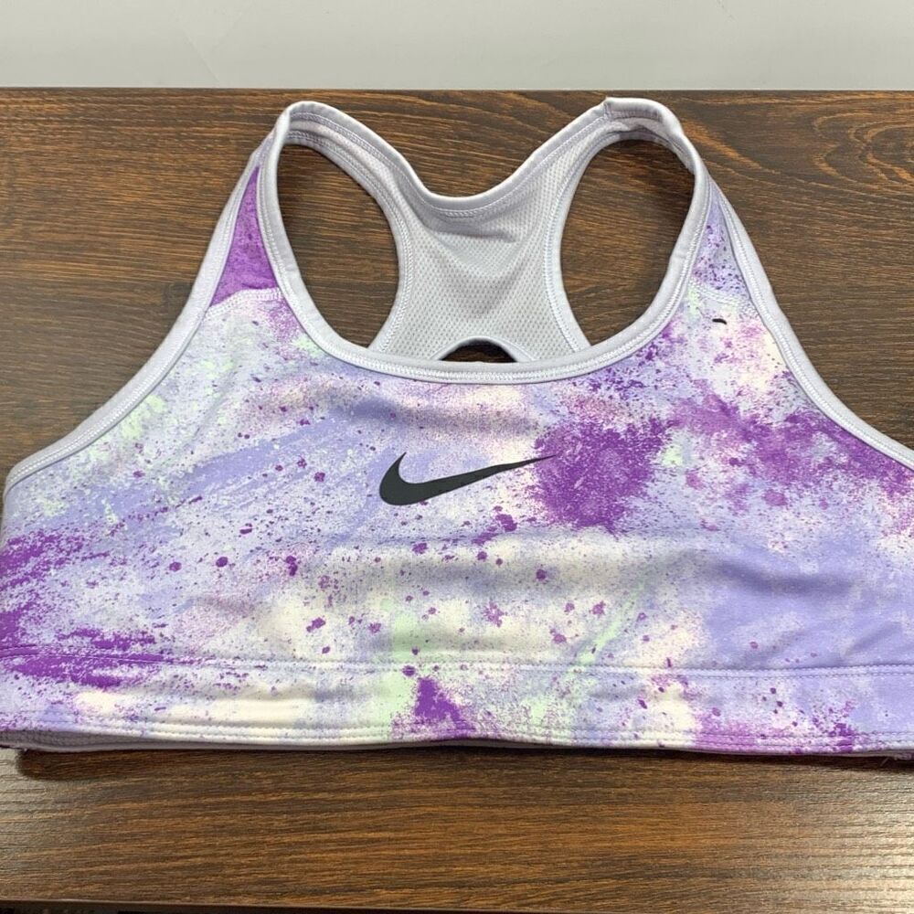 Nike Women's Pullover Tie Dye Reversible Sports Bra Multicolor Size Small NWOT